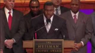 The 2009 Heisman Trophy Presentation