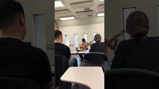 Harlow playing Prelude 1 by Villa-Lobos on classical guitar (coming in 2nd place)