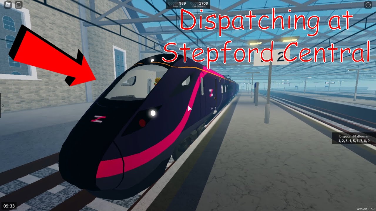 DISPATCHING AT STEPFORD CENTRAL!! Roblox - Stepford County Railway