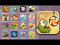 Cut the Rope Gameplay Walkthrough Review iOS Android 