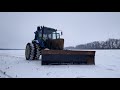 Обзор самодельного отвала на МТЗ, запуск трактора в зимнее время