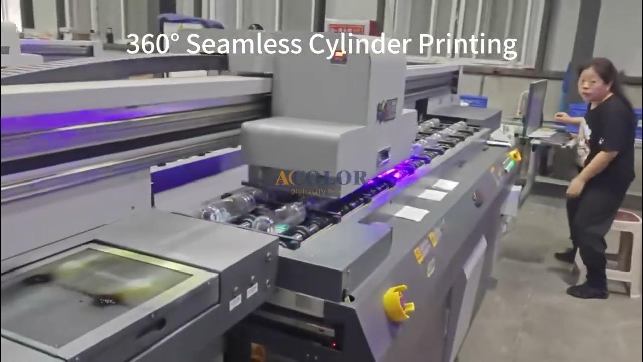 Glass cup UV rotary 360 degrees printerTumblers with Full Wraps