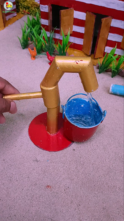 How to make mini dc supply water pump tubewell #shorts #shortfeed #waterpump