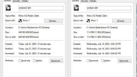 How To Reduce Rhino 3D Model File Size