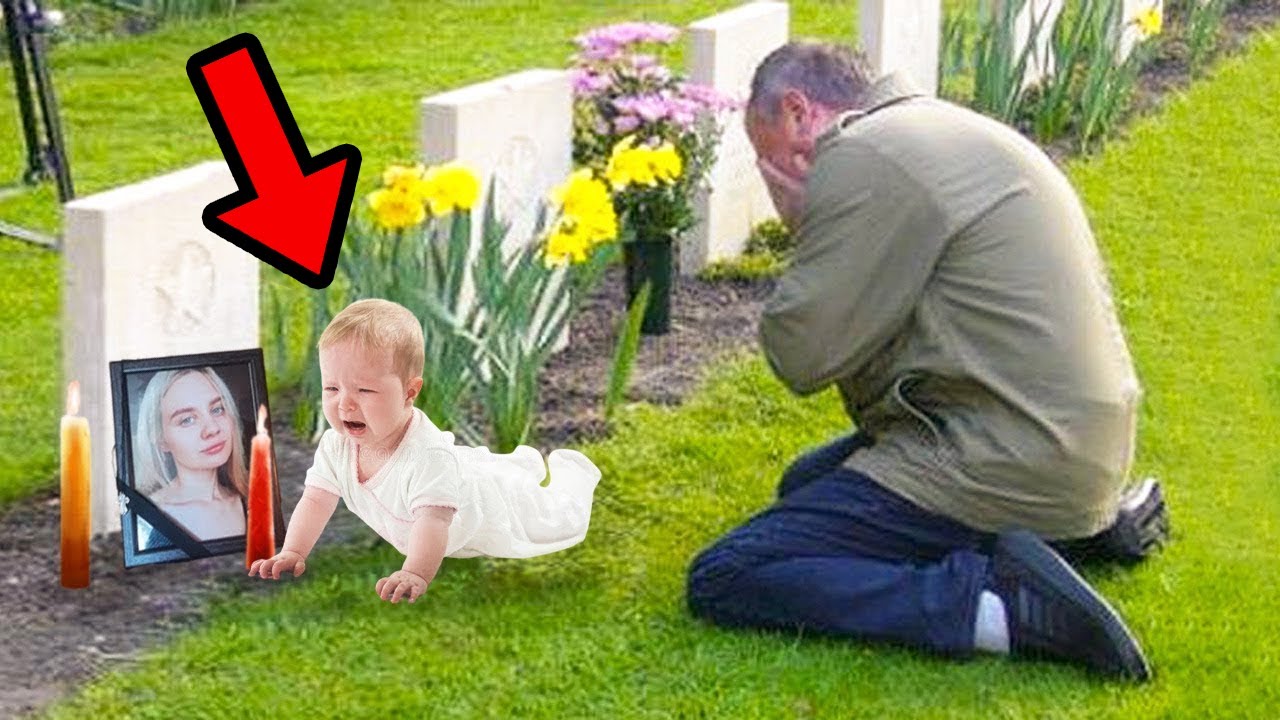 Manžel trval na otevření hrobu své ženy, když viděl, co jejich dítě ...