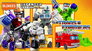 Blokees Transformers Defender version 02 The Overthrow | Generation1 | Megatron | Starscream