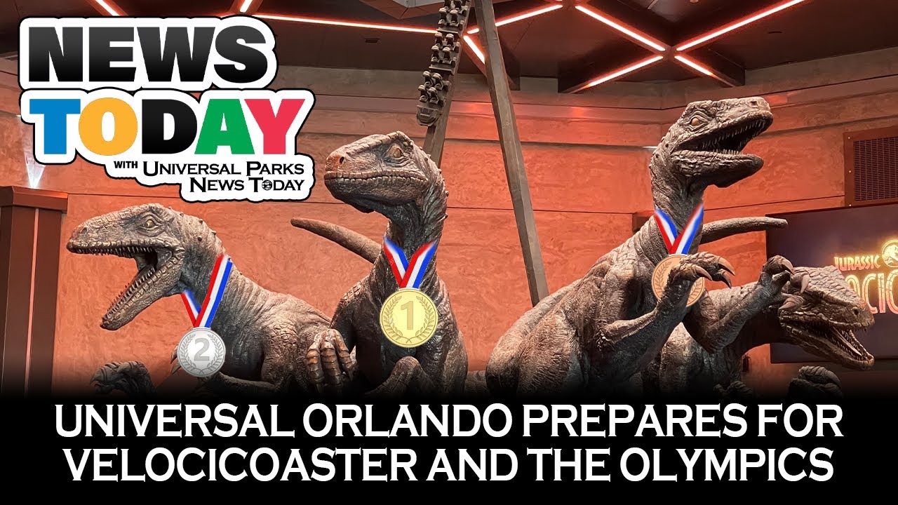 Universal Orlando Prepares for VelociCoaster and the Olympics - UPNT NewsToday 6/3