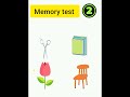 memory test #memories #tricks #solve #shorts #viral #status #iqtest #braintest #tips #reels #puzzle