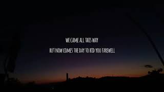 Billy Boyd - The Last Goodbye Lyrics