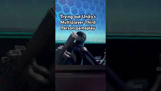 Trying Unity Multiplayer Third Person gameplay FPS #fpsgames #unity3d #makingvideogame #gamedevblog