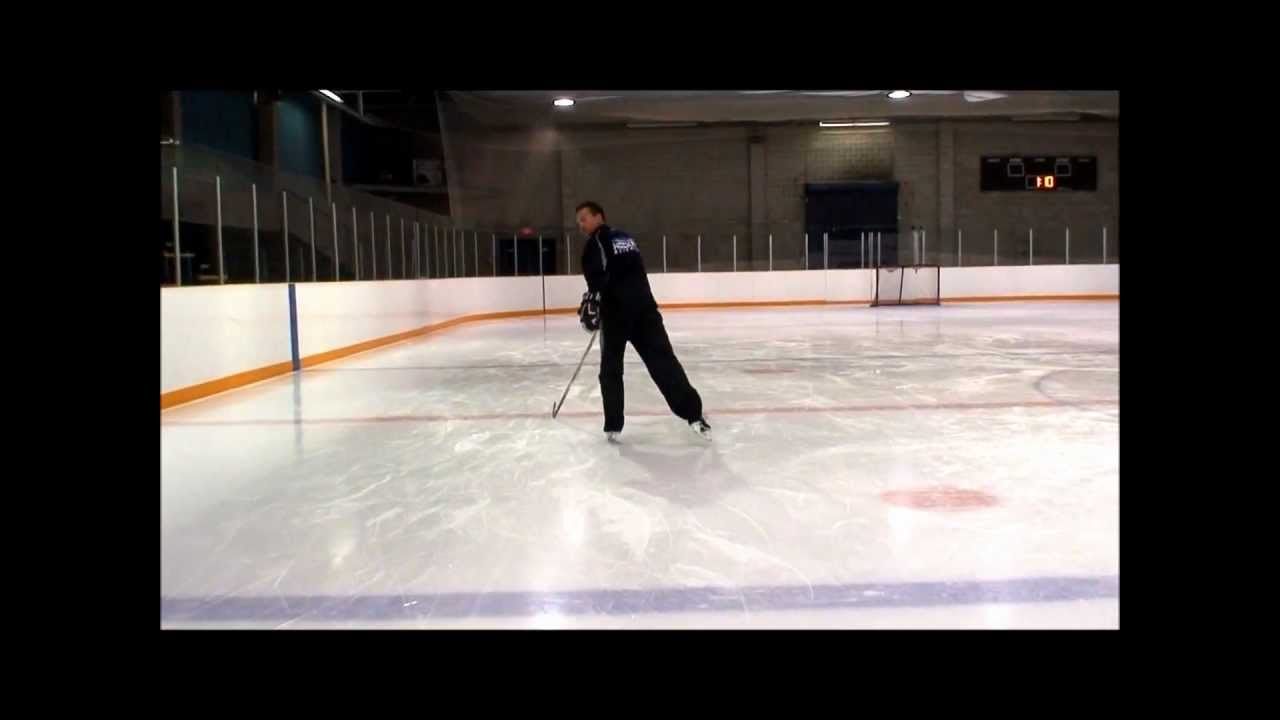 How to do the hockey backwards open pivot YouTube