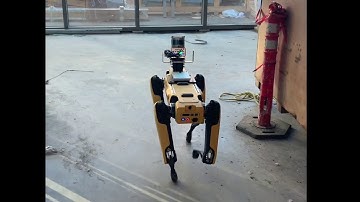 Kaarta Stencil on Spot mobile robot