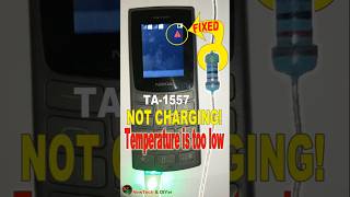 Nokia Phone Not Charging Fixed With Resistor Easy Repair nokiata1557 phonerepair notchargingfix