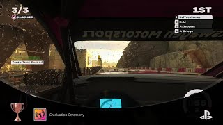 graduation ceremony | dirt 5 bronze trophy