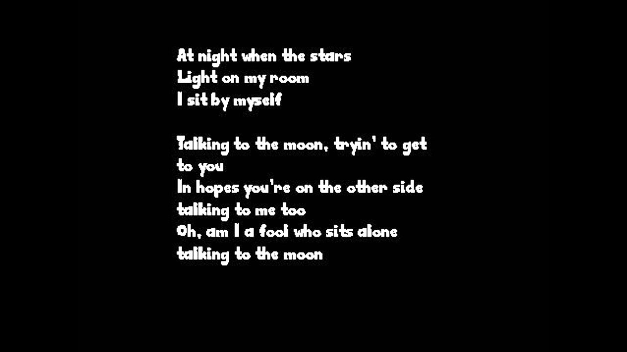 Talking To The Moon Bruno Mars Letra E Traducao
