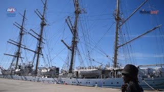 2019 Mlllc - Canteen Creek And Ngukurr Students Visit Japanese Merchant Ship Kiawi-Maru