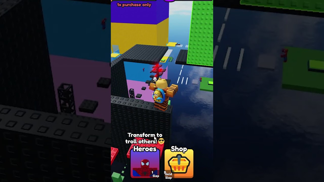 secret room🤫 Super Heroes Tower 