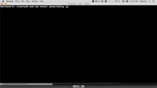 Get Ready For NodeSchool Workshop (Mac)