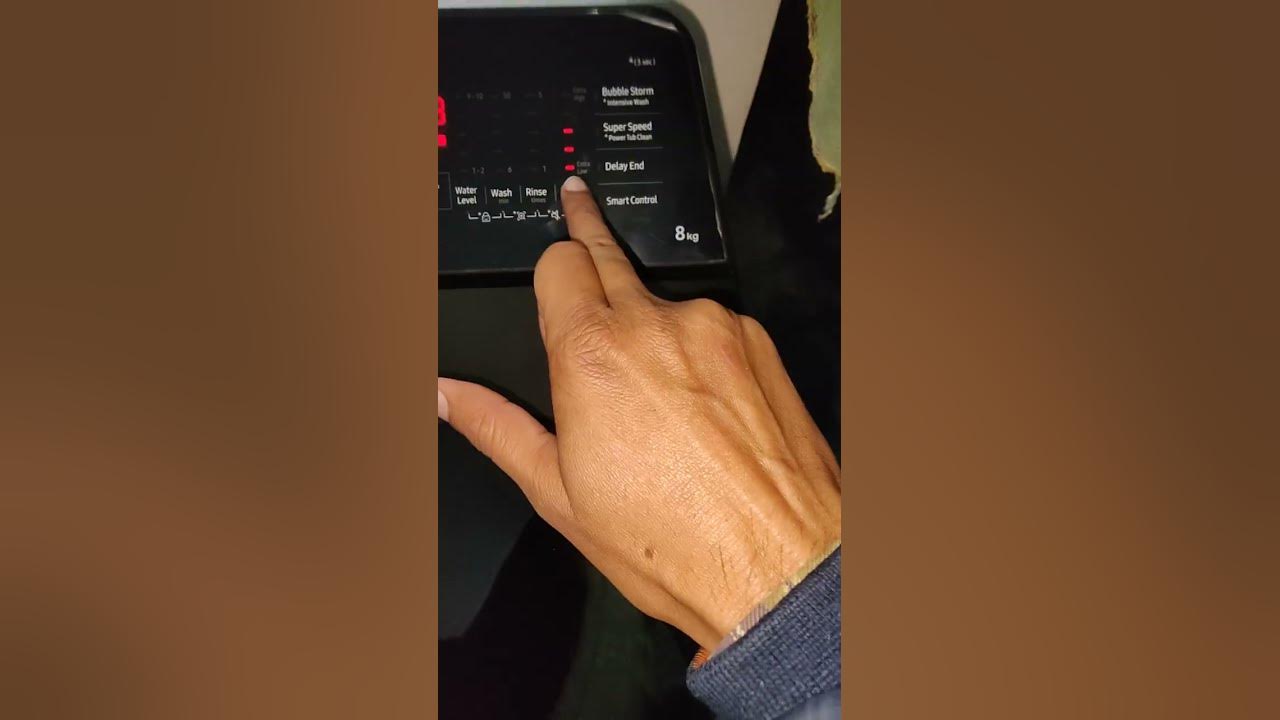 Washing machine मैं कपड़े कैसे सुखाए ? जानलो How to use only spin mode