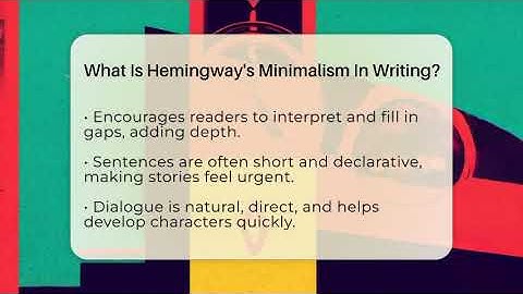What Is Hemingway