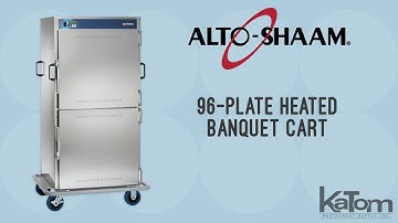 Alto-Shaam 96-Plate Heated Banquet Cart (1000-BQ2/96)
