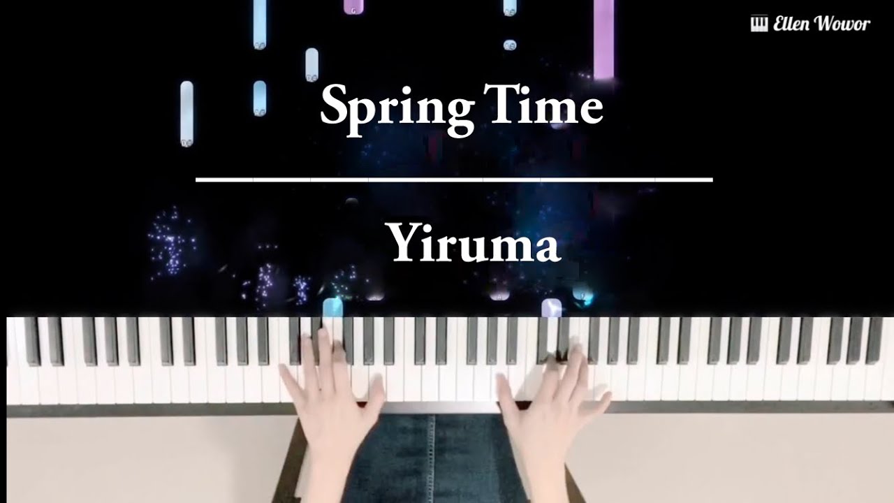 Spring Time | | piano cover | synthesia | Ellen - YouTube