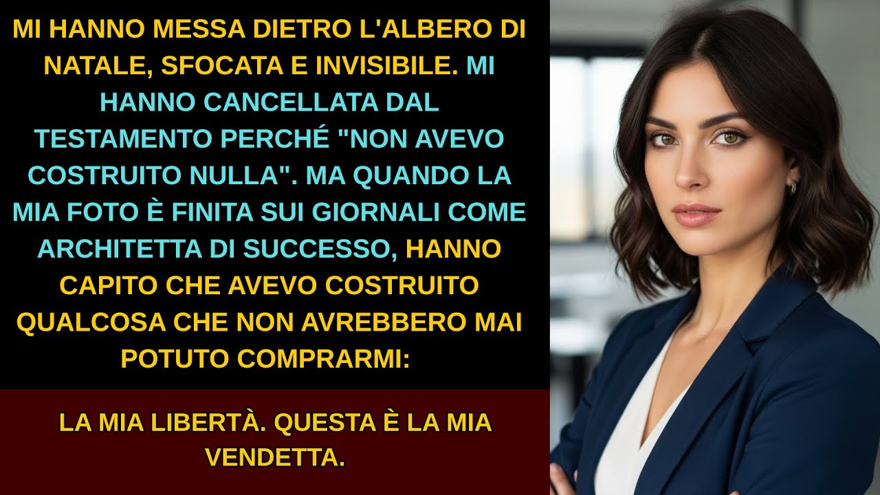 Speciale Natale: Tutti Ebbero Un Posto Nella Foto—Io Finii Dietro L'Albero, Fuori Fuoco