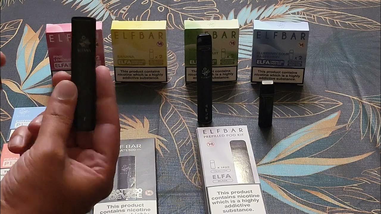 Elf Bar Elfa vs Elf Bar Mate 500 YouTube
