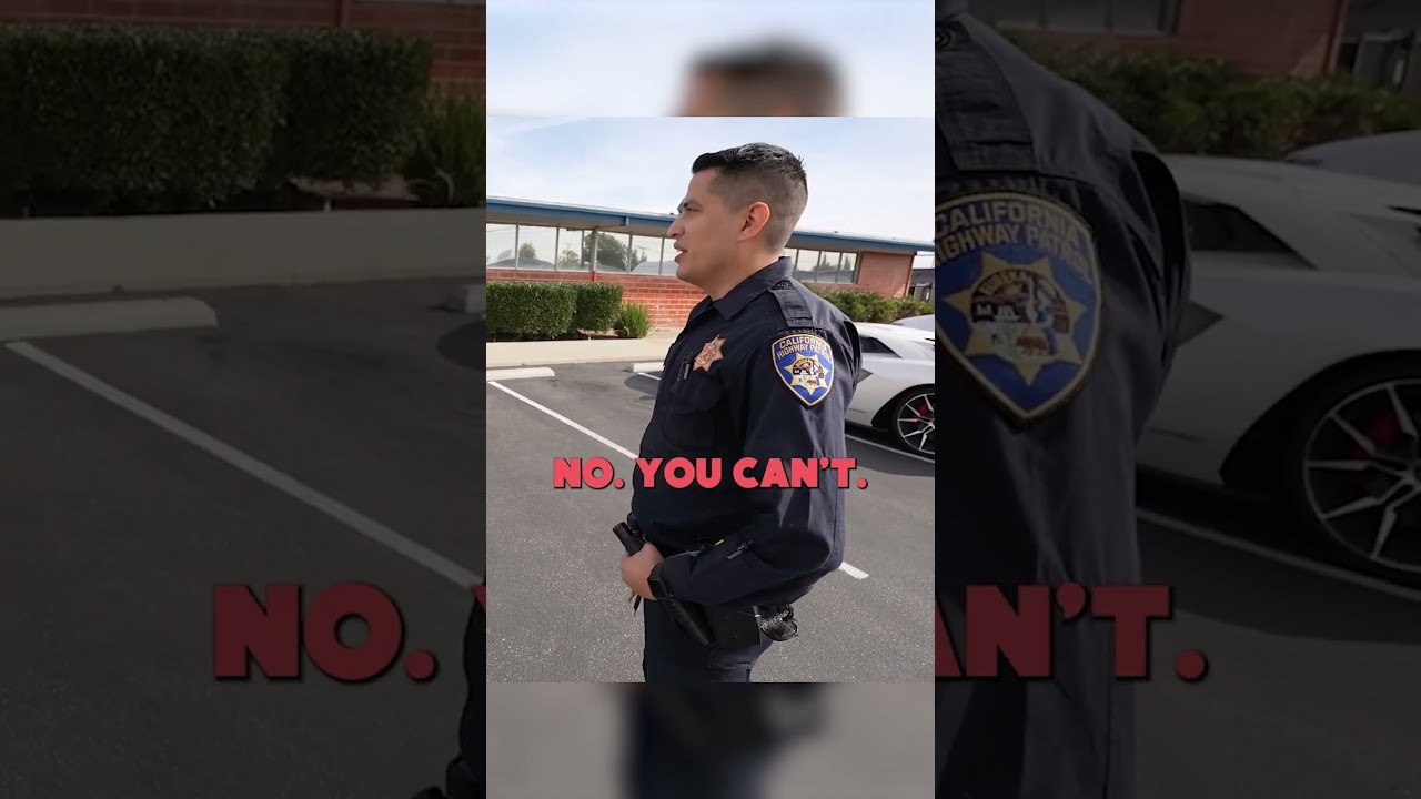  TAKING MY FAKE COP CAR TO REAL POLICE STATION REACTIONS