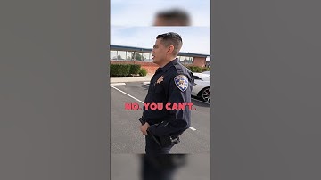 🚨 TAKING MY FAKE COP CAR TO REAL POLICE STATION! REACTIONS 😂