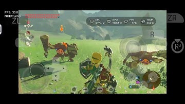 Zelda BOTW Yuzu Emulator Snapdragon 8+ gen 1
