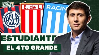 ¿ESTUDIANTES DE LA PLATA ES MÁS GRANDE QUE RACING Y SAN LORENZO? - DEBATE EN BASTA DE BOVER