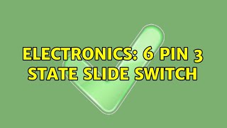 Celebrity Electronics: 6 pin 3 state slide switch Net Worth