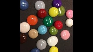 DIY Enamel dots
