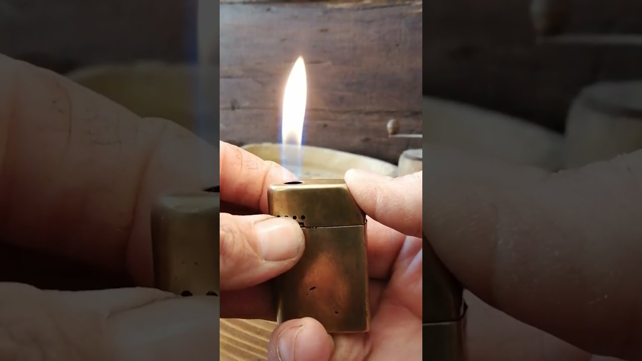 SIM  AUSTRIA automatic gas lighter with valve handmake