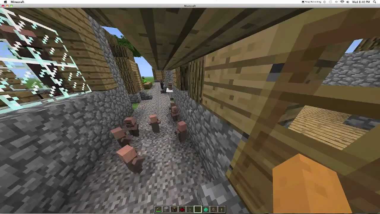 Villager Kids Playing Games 