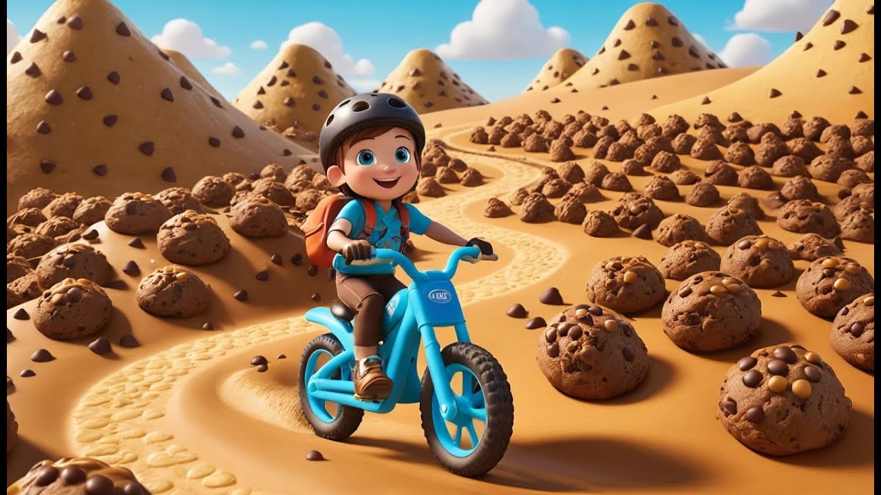 Voroom Voroom! The Candy Bike Ride | Sweet Bike Adventure Song | Nursery Rhyme for Toddlers