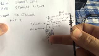xbox one stereo headset jack wire repair.