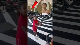 Dwyane Wade’s Wife Couldn’t Help But Smile As Their Daughter Kaavia Worked Out