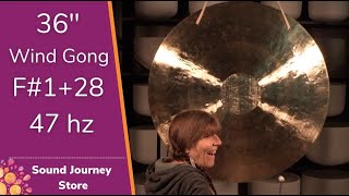36 Wind Gong  F#1+2847 hertz