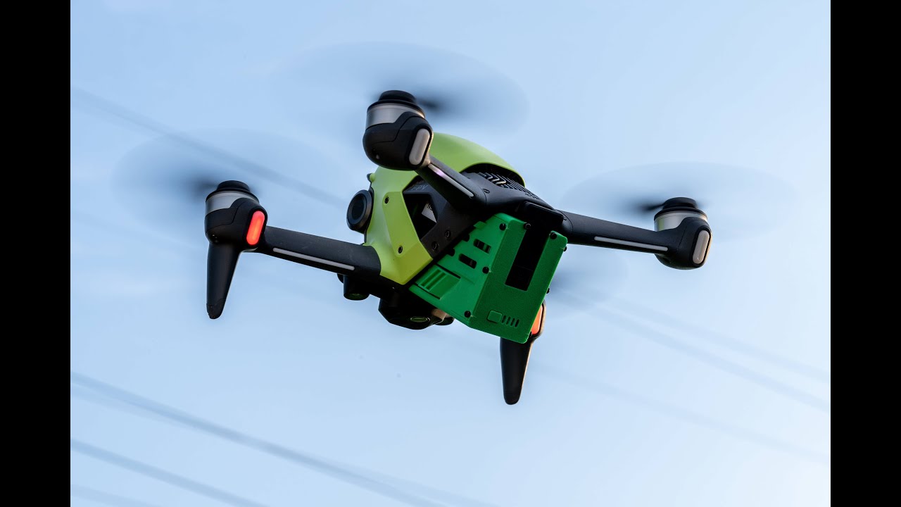 Upgraded DJI FPV drone flying in manual mode (8-3-2025)