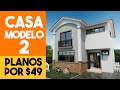 Casa Modelo 2 - Planos AutoCAD y PDF