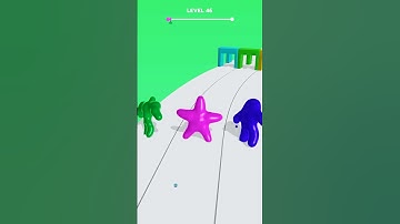 Blob Shifter 3D Level 46 , best cool game ever #games #gaming #mobilegame #funny #shorts