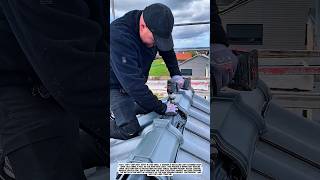 Roof Ridge Tile Installation Process | Precision Roofing Technique Explained.