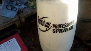 FIXED! NO PUMPING PRESSURE ON ROUNDUP PRO. SPRAYER