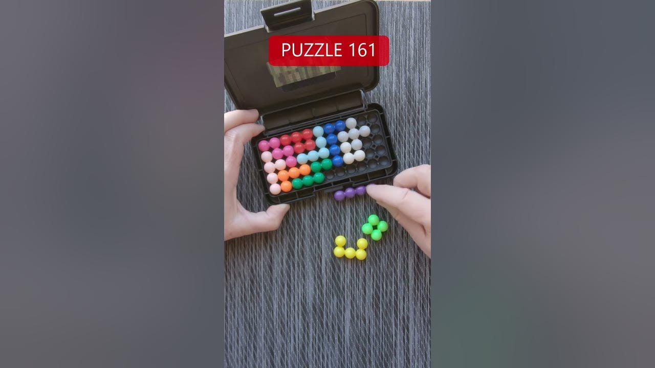 How to solve Kanoodle Level 6 Puzzle 161 #kanoodle #shorts #brainteaser