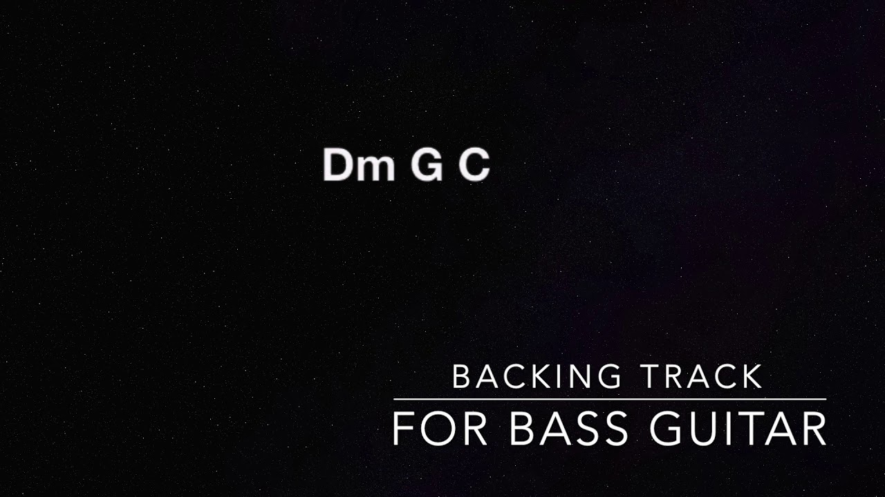 Backing track for Bass Guitar 2020 YouTube