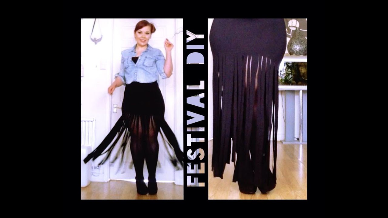 FESTIVAL SUPER EASY DIY || FRINGE DRESS || CURVY EDITION