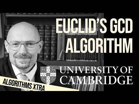 Euclid's Greatest Common Divisor algorithm, explained graphically (Algorithms Xtra)