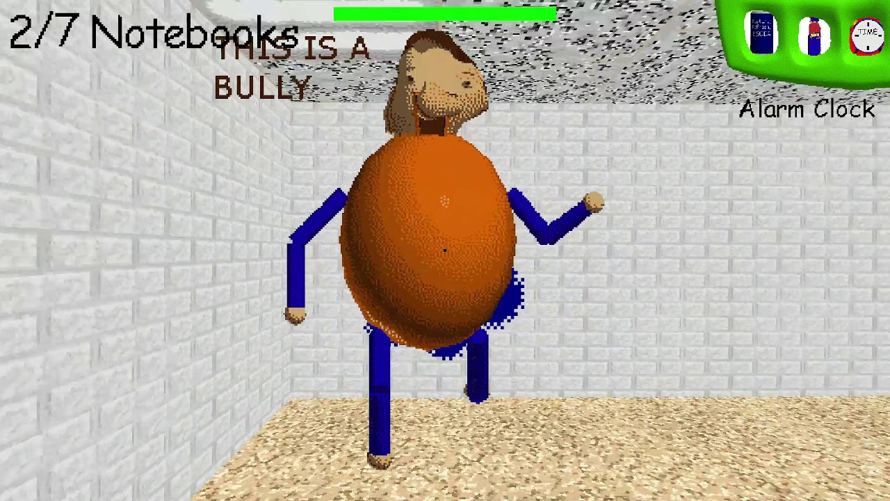 Baldi's basics but there is many mistakes and its cursed - YouTube